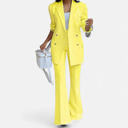 Damen Maßgeschneidertes Blazer Hosenanzug