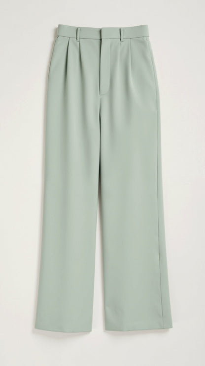 Damen Hochtaillierte Weitehose Frühjahr Gabriela