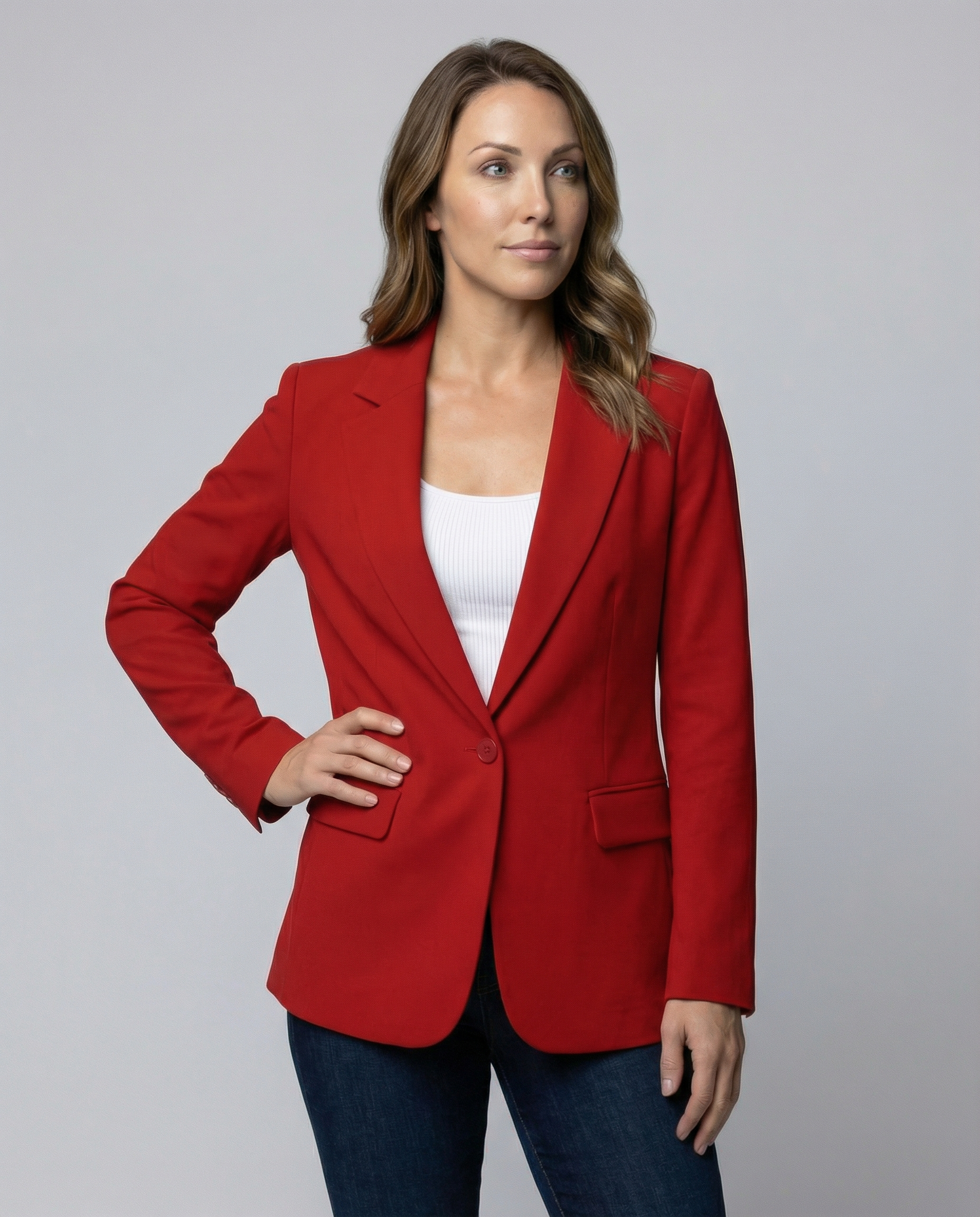 Damen Blazer Klassisch Elegant - Norvielle