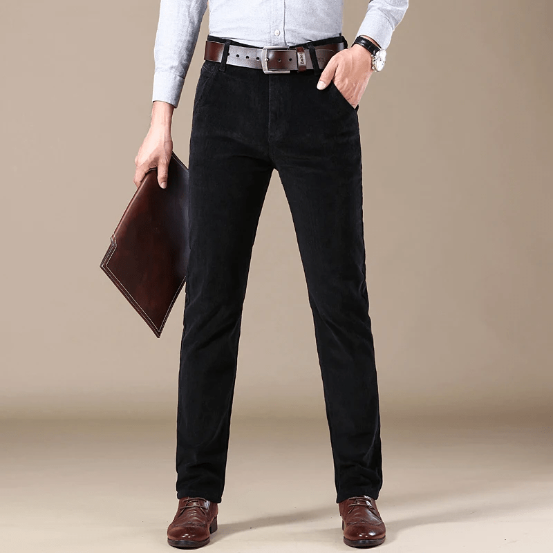 Herren Arbeitscordhosen Slim Fit