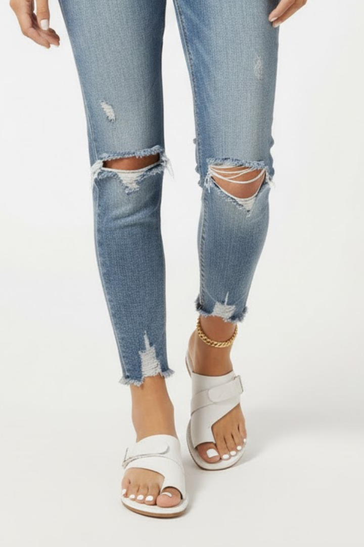 Damen Sandalen Schnallenverschluss Sommer