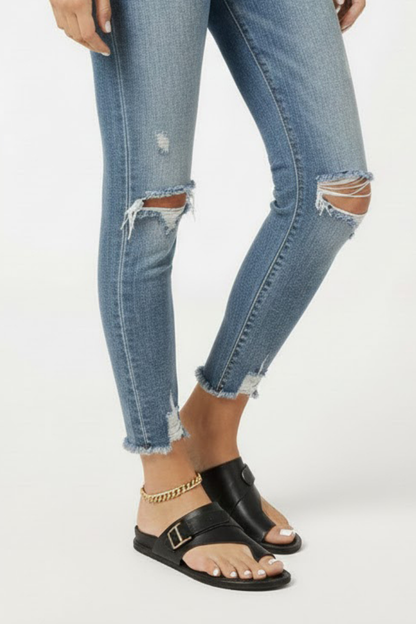 Damen Sandalen Schnallenverschluss Sommer