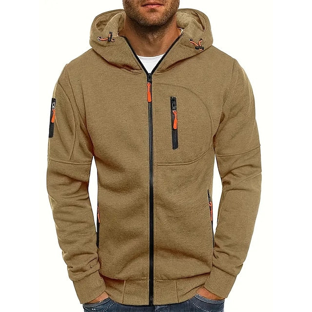 Herren Winterjacke Reißverschluss