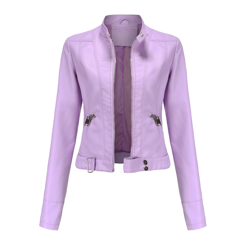 Damen Jacke Klassisch Leder