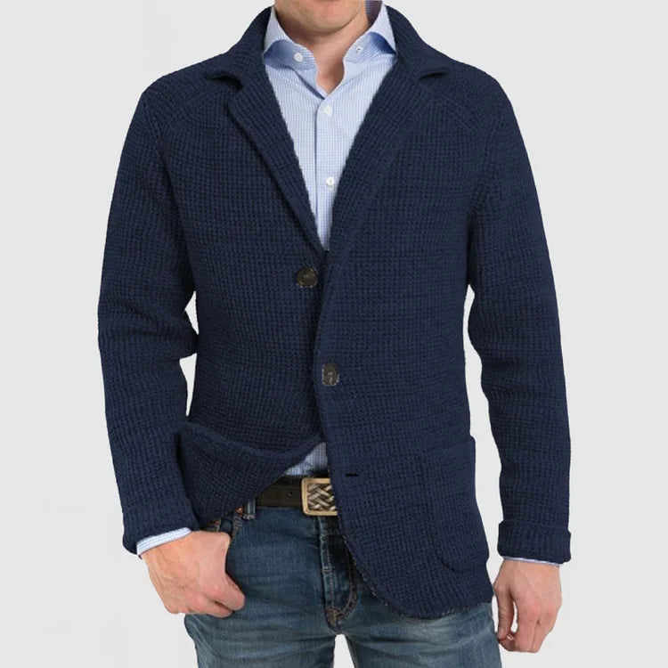 Herren Strickblazer 2-Knopf-Modell