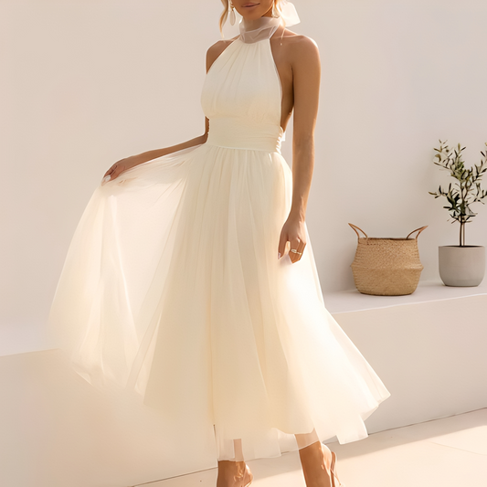 Neneta Damenkleid Elegantes Design Schwarz - Norvielle