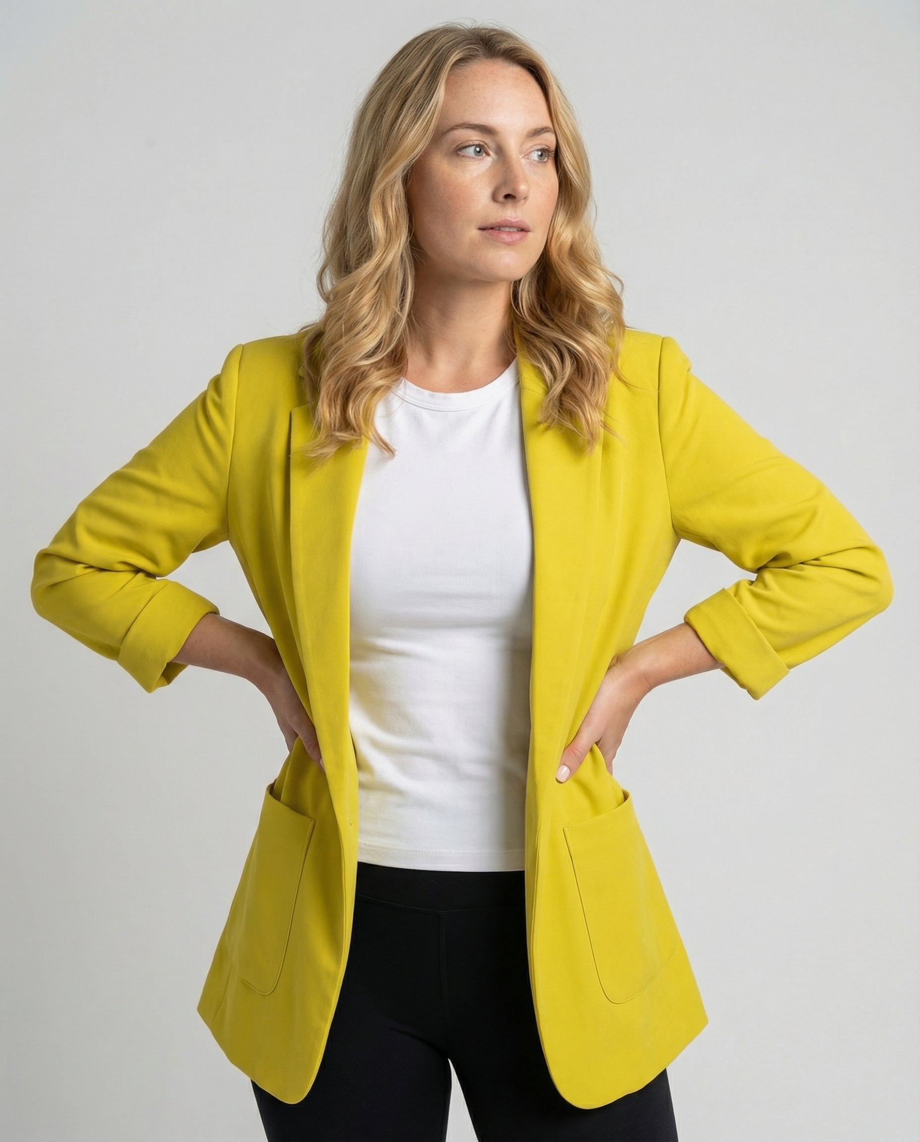 Damen Slimfit Blazer - Norvielle