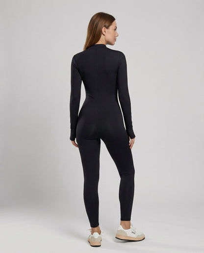 Damen Overall Stehkragen Herbst Farben