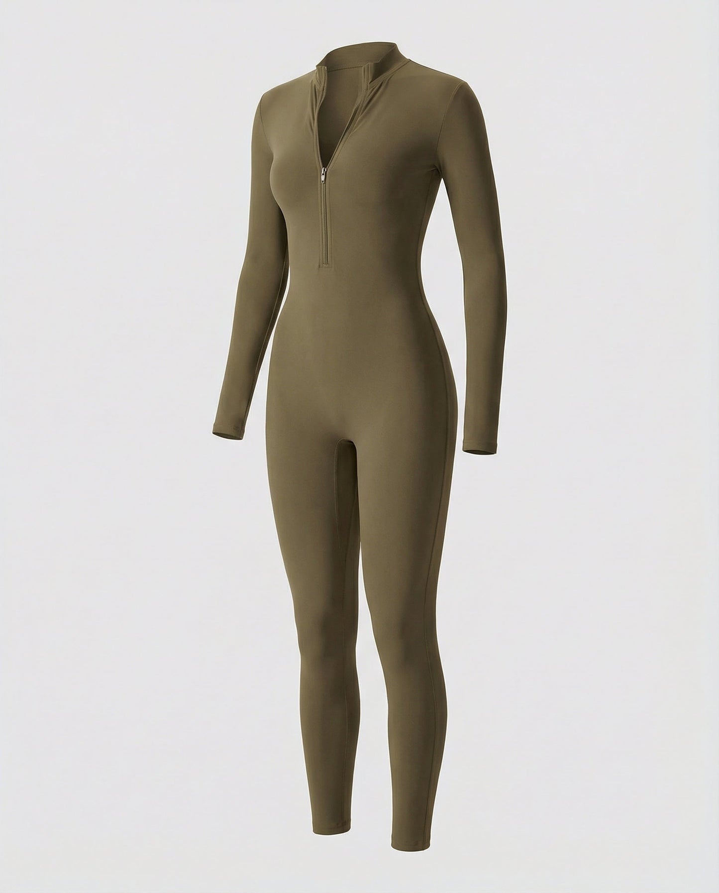 Damen Overall Stehkragen Herbst Farben