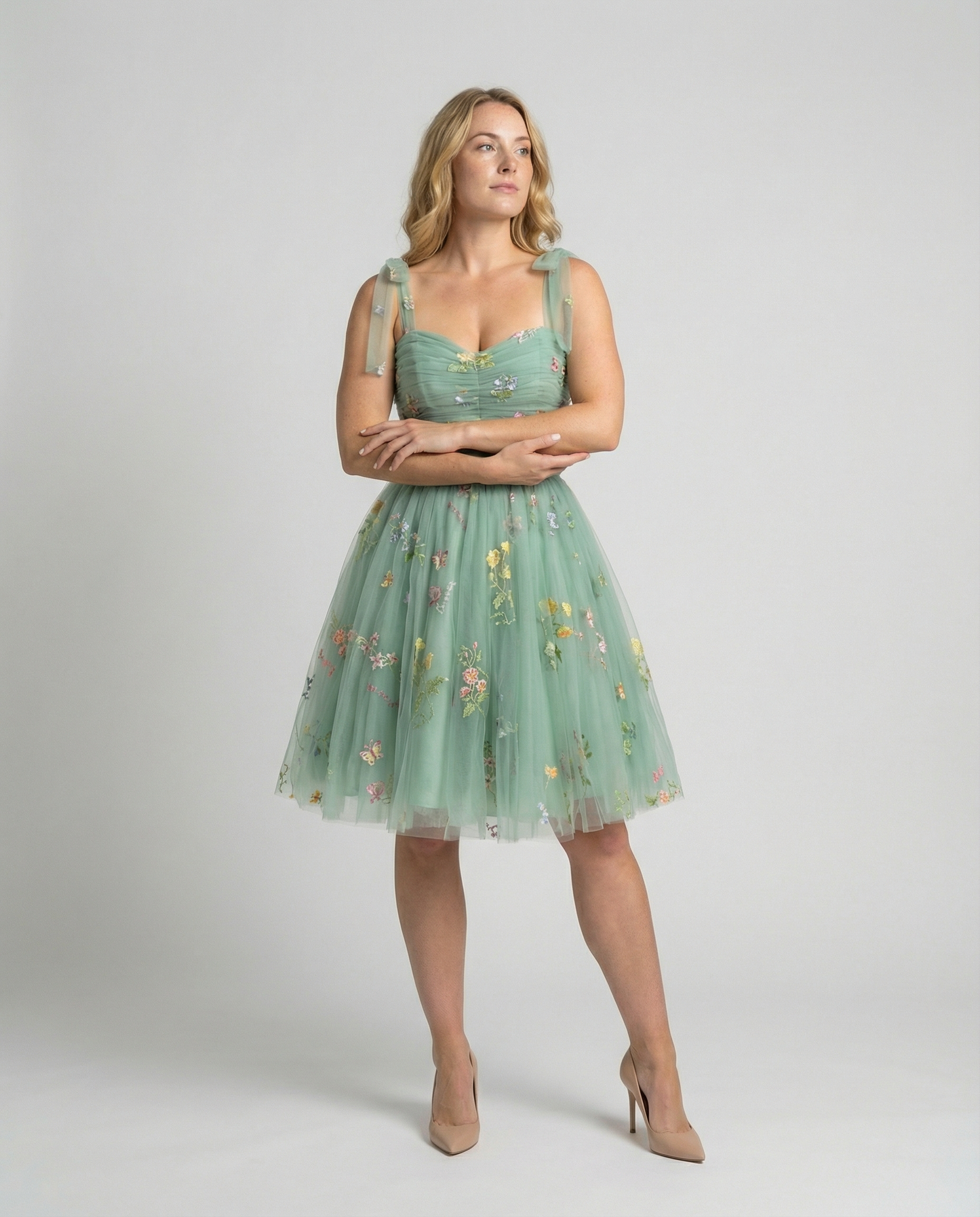 Elegantes Damen Ballkleid Tüll