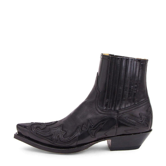 Norvielle Herren Westernstiefel Leder Braun - Norvielle