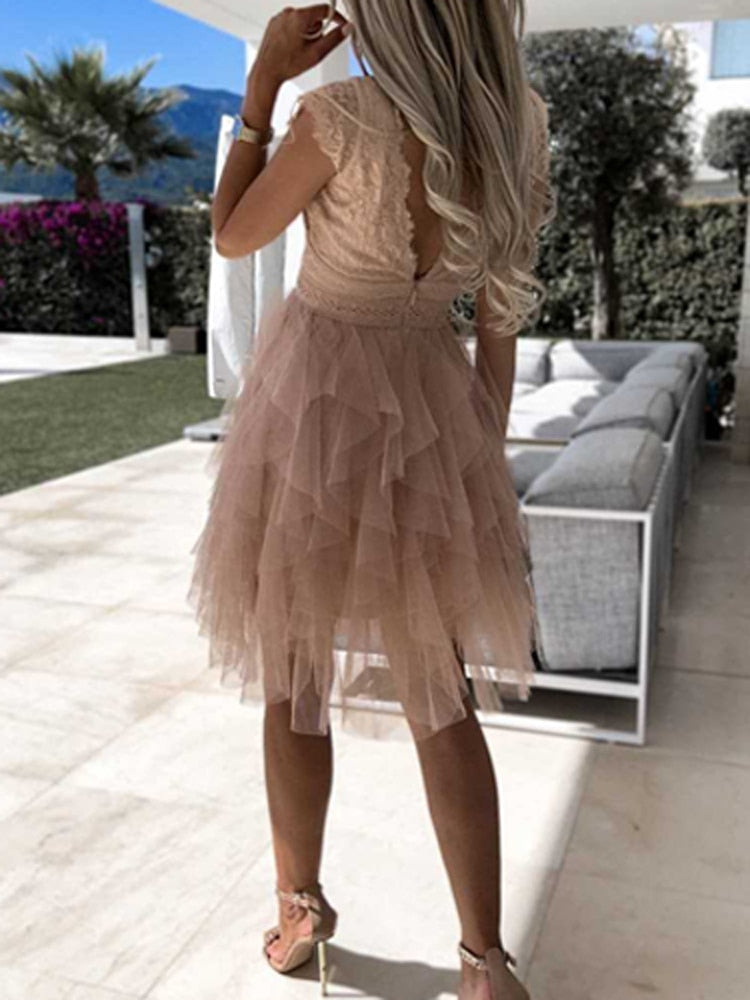 Damen Cocktailkleid Elegant für Besondere Anlässe