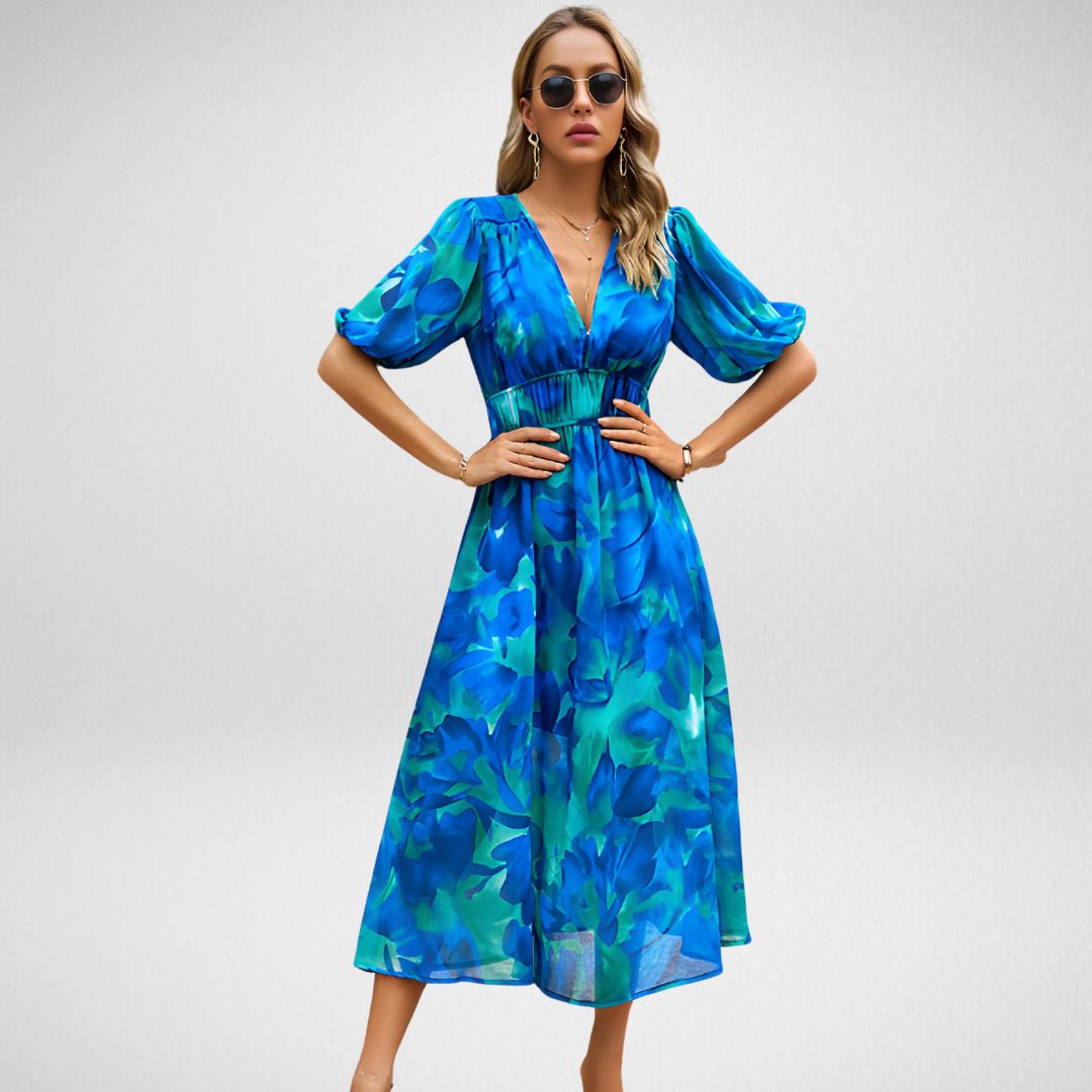 Norvielle Damen Midi-Kleid Juliet