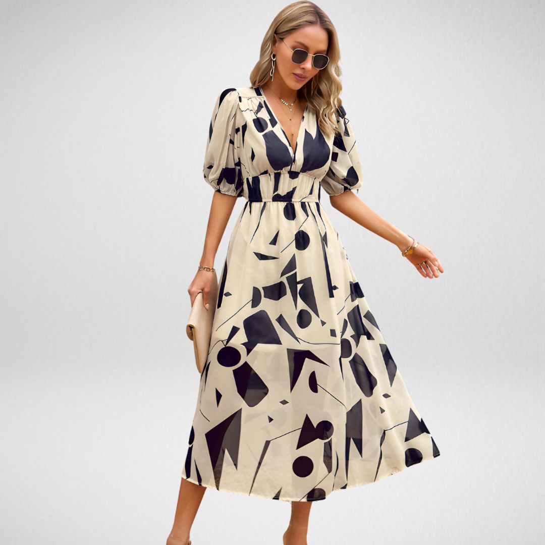 Norvielle Damen Midi-Kleid Juliet