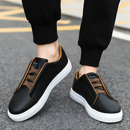 Herren Sneaker Schuhe Leder