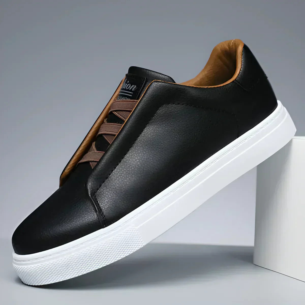 Herren Sneaker Schuhe Leder