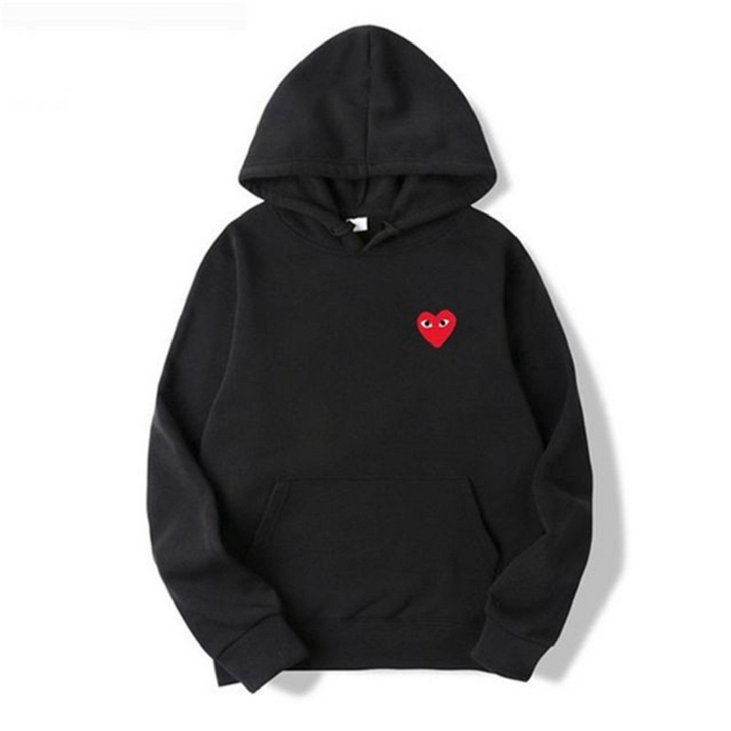 Herren Kapuzenpullover mit Fronttasche Schwarz - Norvielle