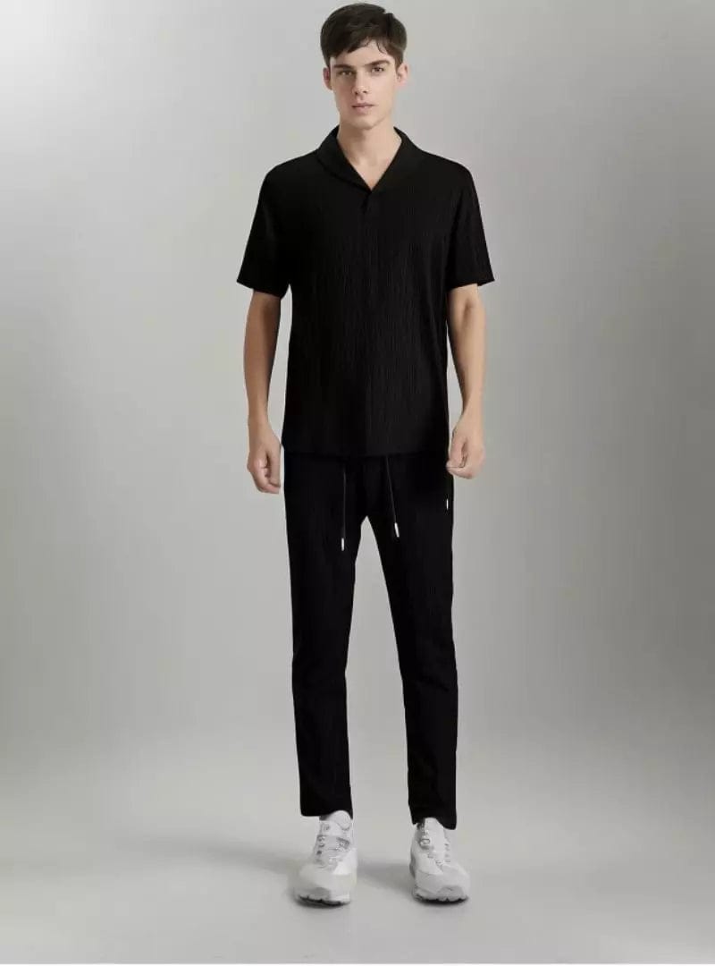 Männer Kurzarmhemd und Hose Set Sommer - Norvielle