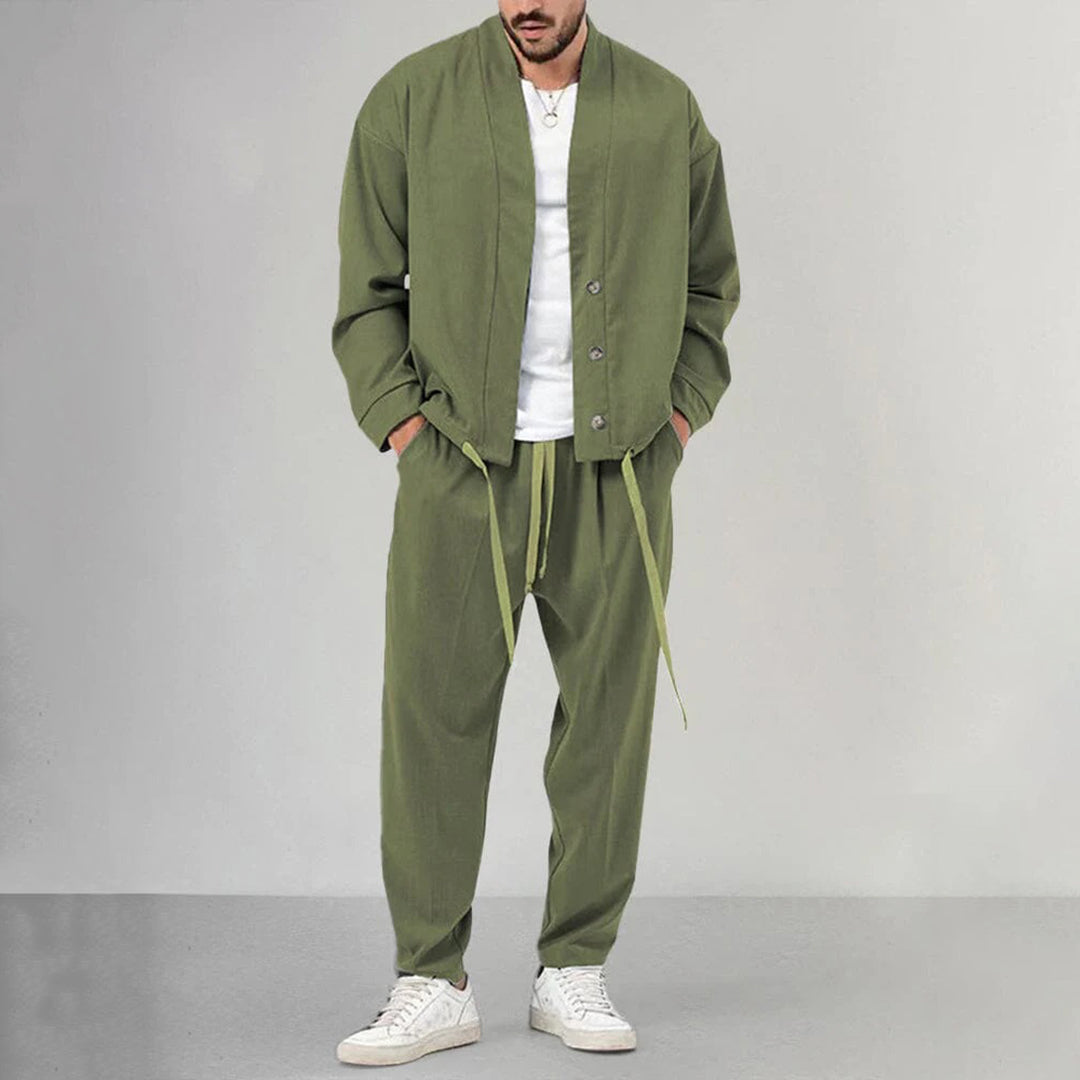 Männer Overshirt Jogginghose Set Zweiteilig - Norvielle