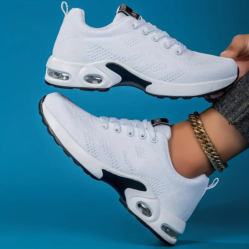 Norvielle Damen Luftkissen Sneaker Komfortabel Weich