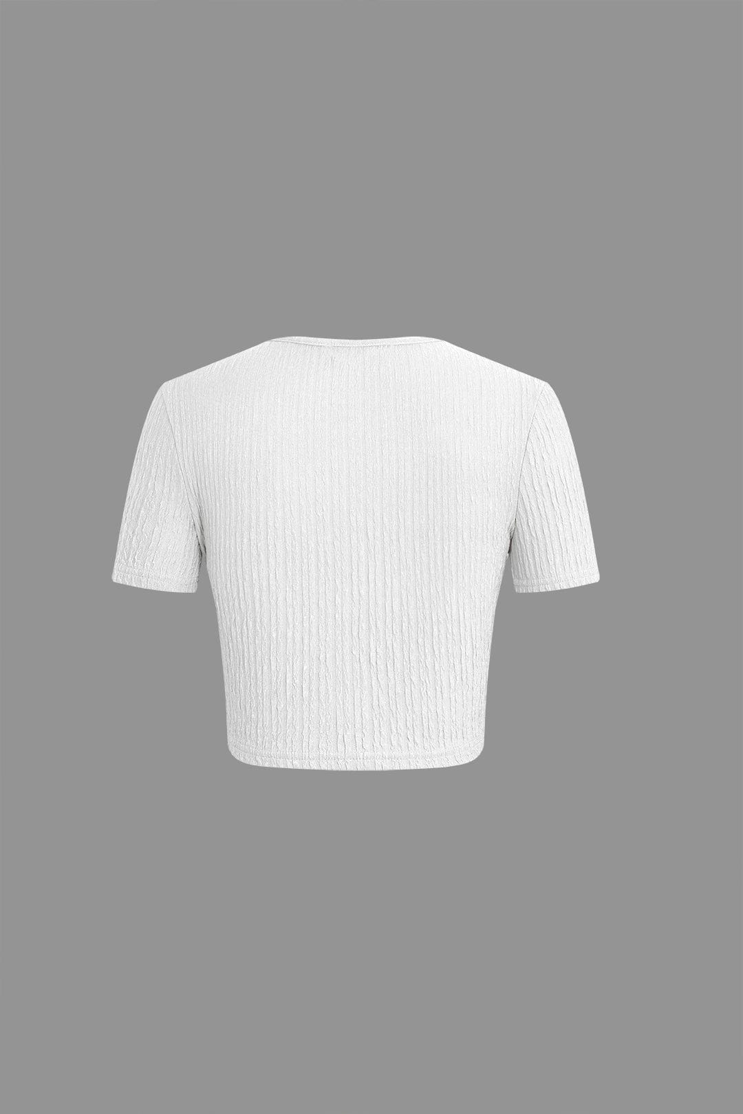 Damen Zweiteiliges Set Raffung