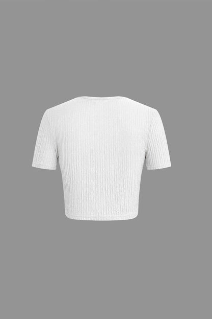 Damen Zweiteiliges Set Raffung