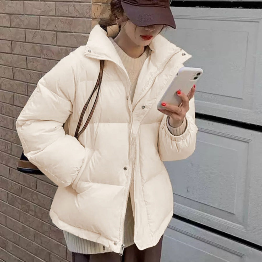 Damen Steppjacke Hochkragen Ada