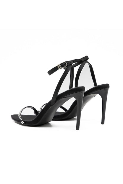 Kristall Stilettoschuhe Damen
