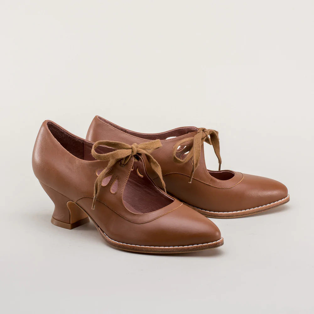 Damen Schnürpumps mit Absatz