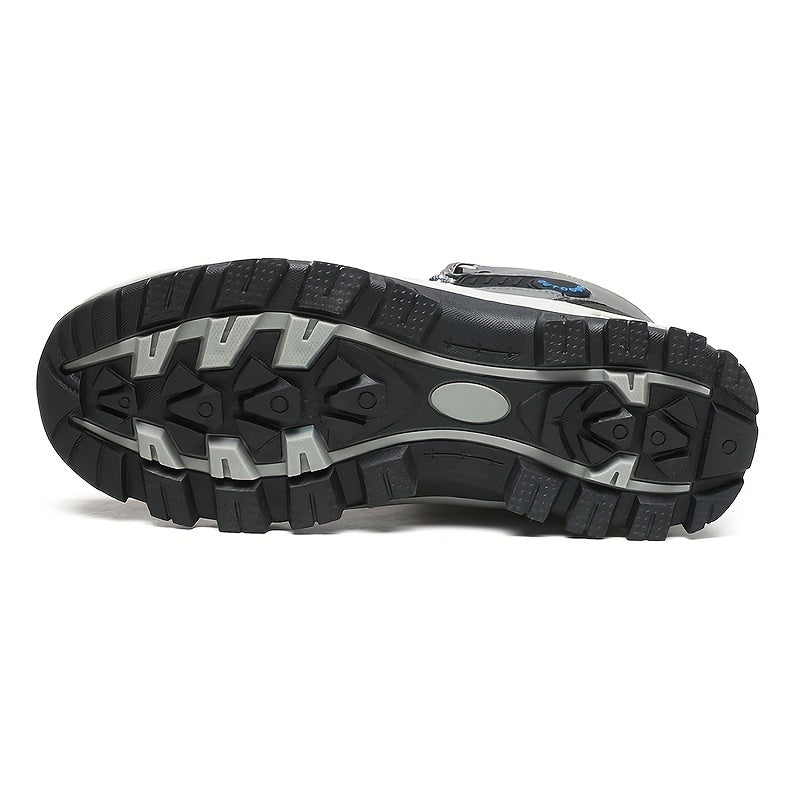 Herren Winterschuhe Schnürstiefel Warmfutter Robust