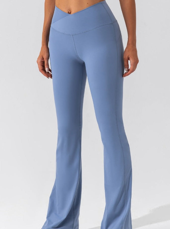 Damen Fitnesshose Ausgestellt Stretch - Norvielle