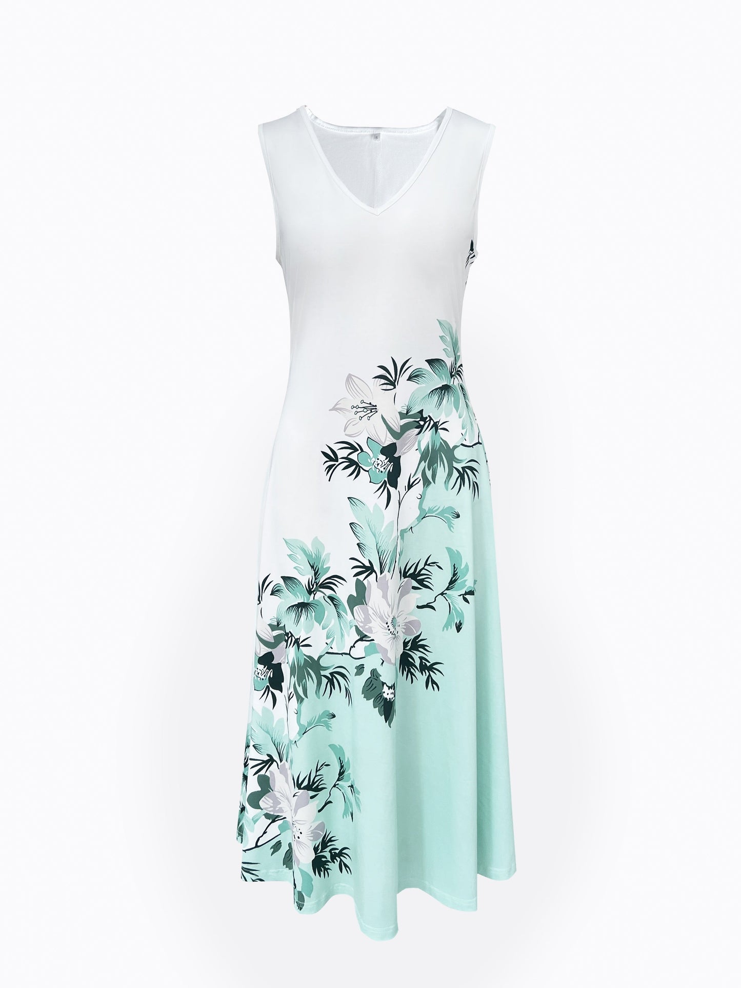 Norvielle Damen Zweitilgs Kleid Elegant Vielseitig