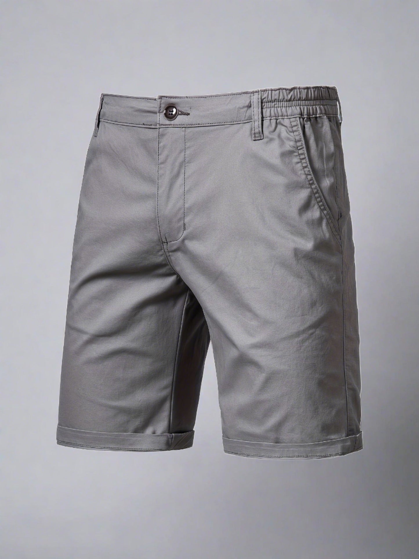 Herren Shorts Ultra Komfort Baumwolle Beige - Norvielle