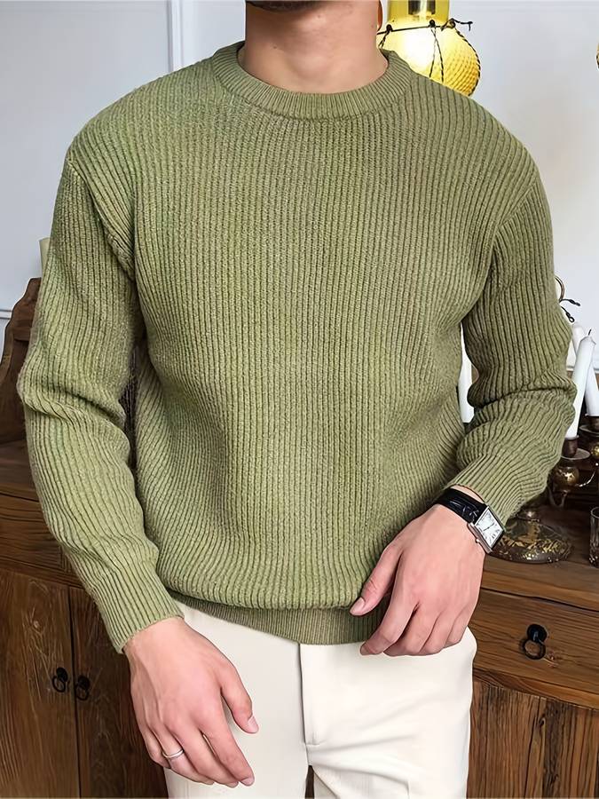 Norvielle Herren Pullover Warm Bequem