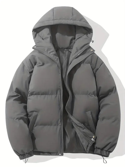 Damen Gepolsterte Winterjacke Mit Kapuze