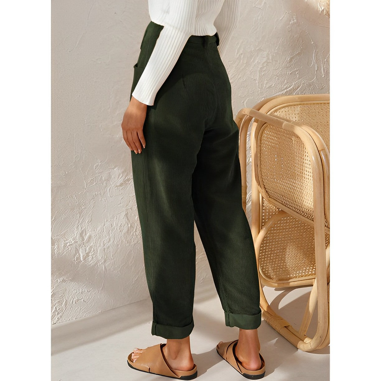 Gerade Cordhose Aus Cord - Norvielle