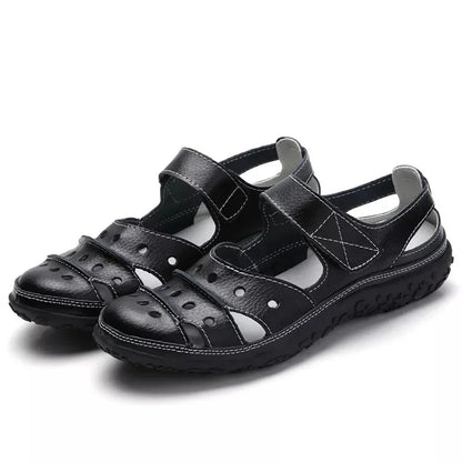 Norvielle Damen Orthopädische Sandalen Bequemer Verschluss