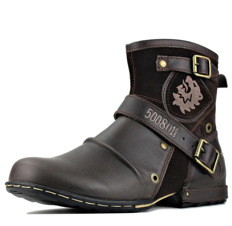 Norvielle Herrenstiefel Robust Leder