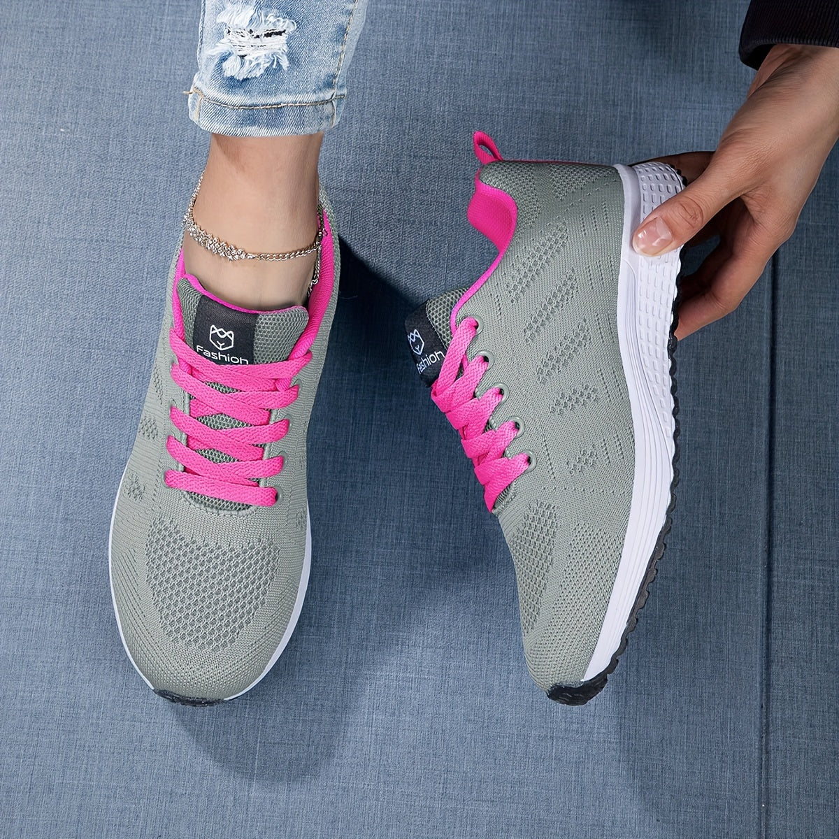 Damen Sneaker Leichtbau Sportlich