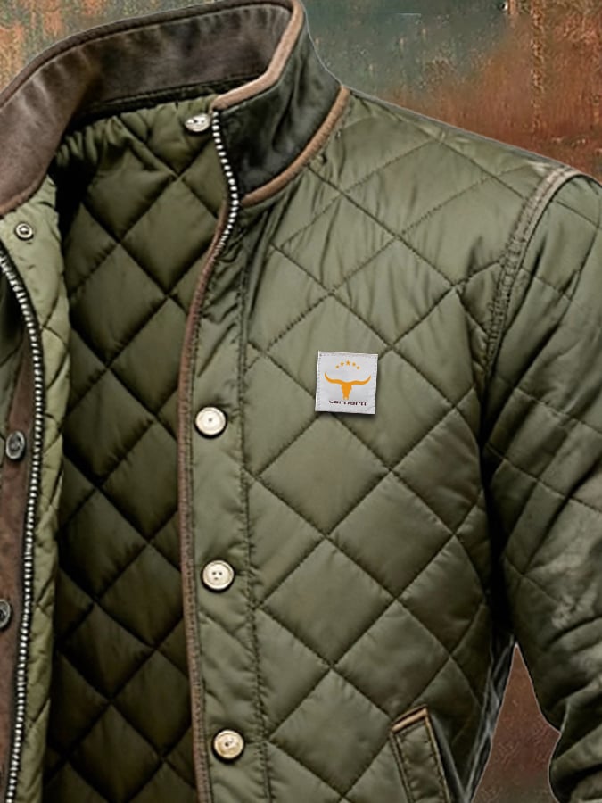 Elegante Damen Gequiltete Jacke
