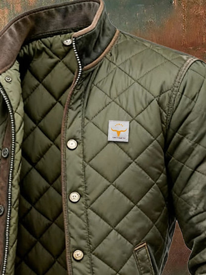 Elegante Damen Gequiltete Jacke