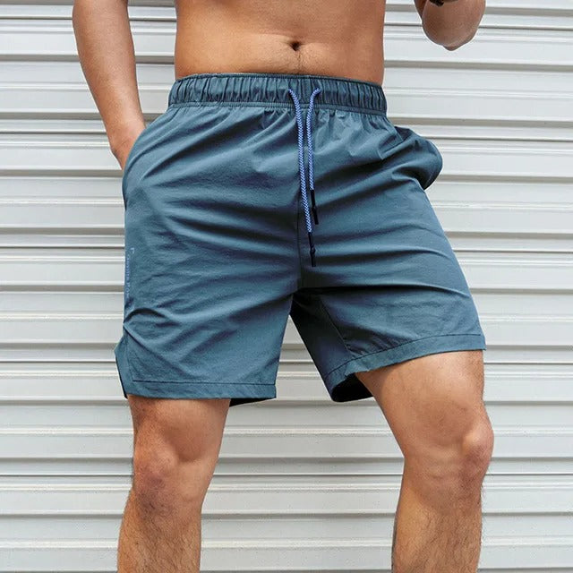 Herren Badeshorts Atmungsaktiv Einfarbig Mit Kordel