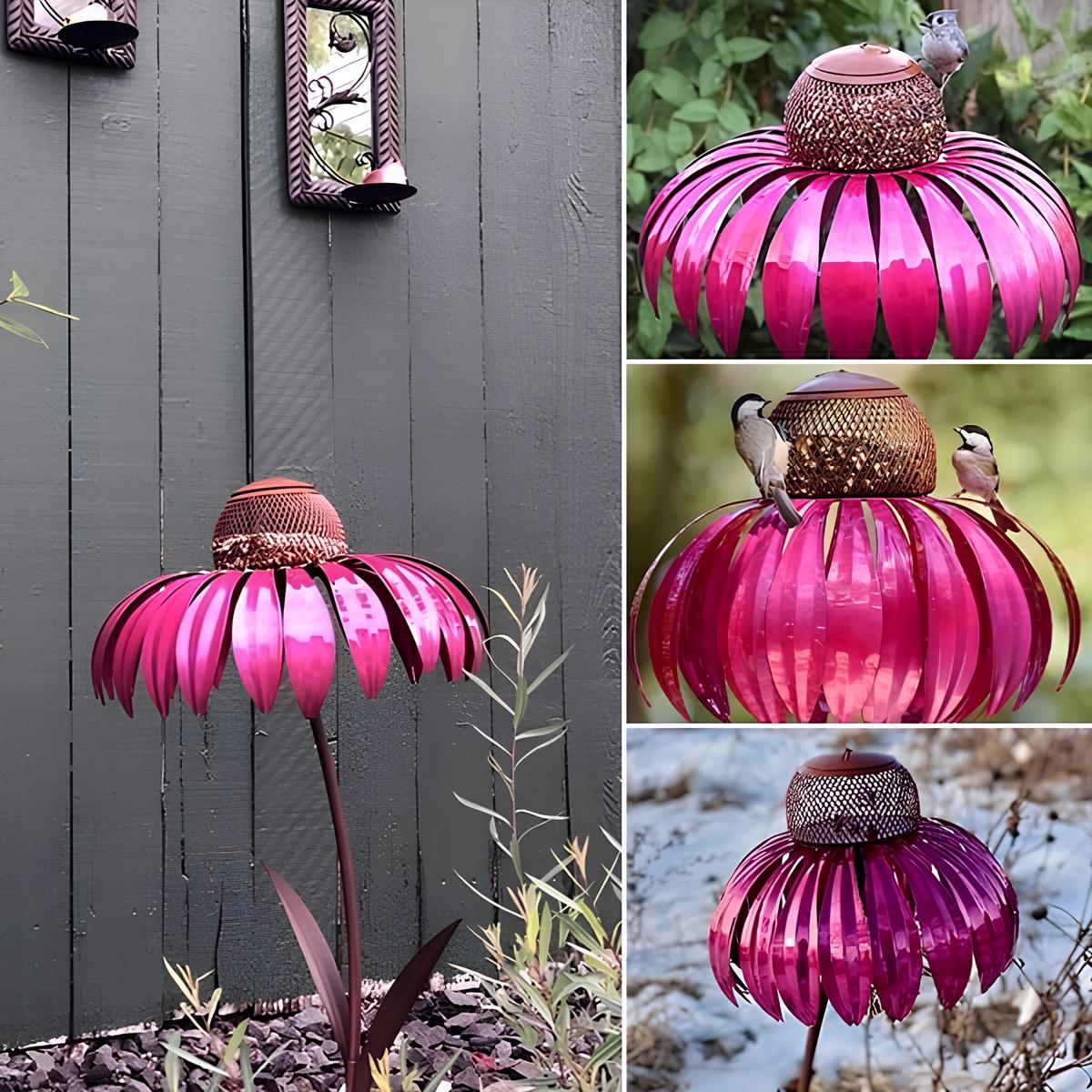 FloraBird Kegelblumen Vogelfutterhaus Holz - Norvielle