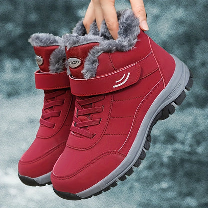 Unisex Winterstiefel Knöchelhoch Warm Gefüttert