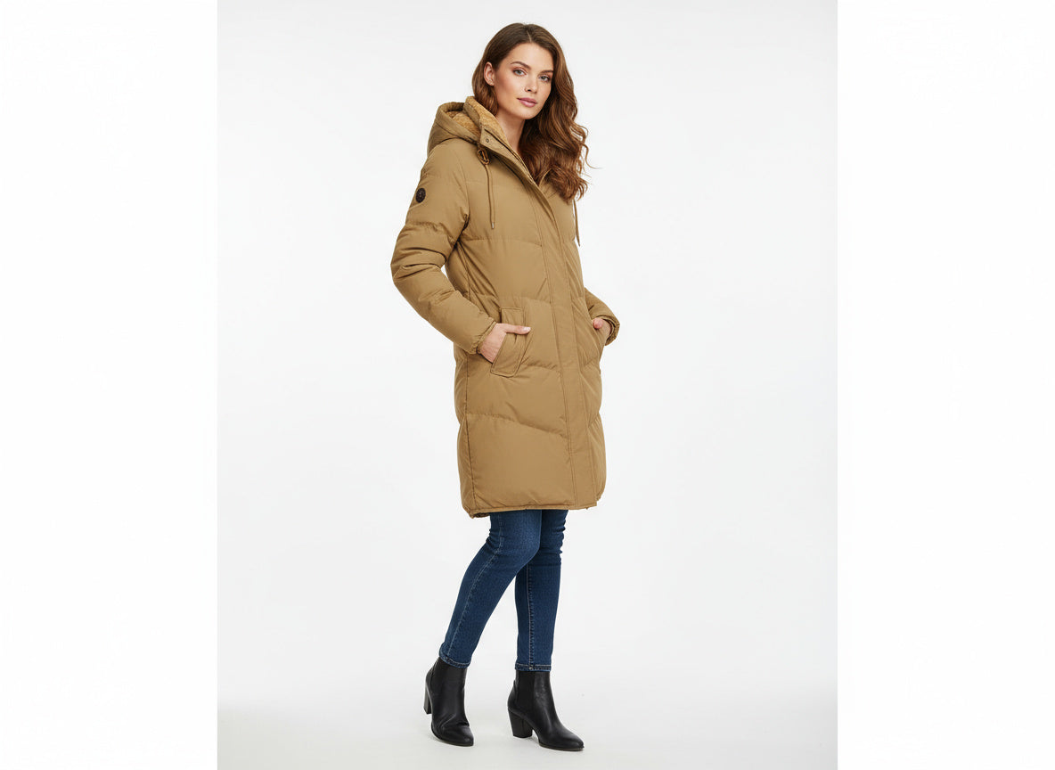 Damen Winterjacke Isoliert Wärme