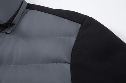 Herren Winterjacke mit Kapuze Freizeitjacke