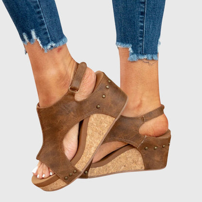 Damen Orthopädische Plattform Sandalen
