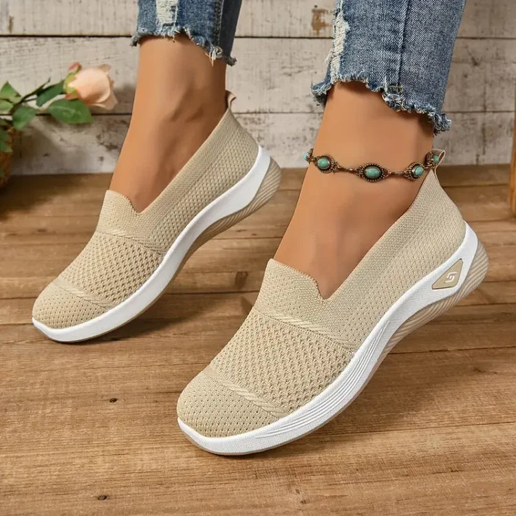 Orthopädische Damen Slip-On Sneakers