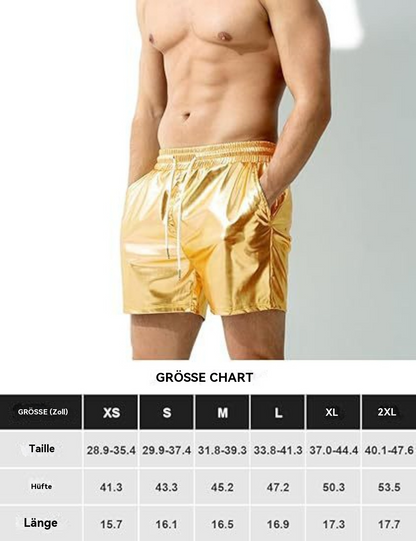 Norvielle Damen Shorts Glänzend