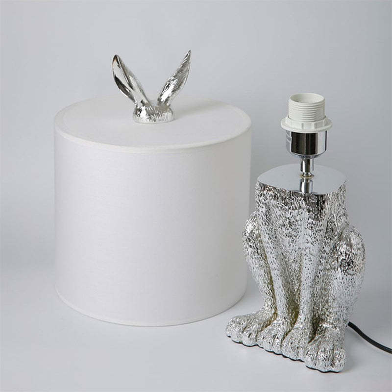 Kaninchen Tischlampe Gold Designer Leuchte